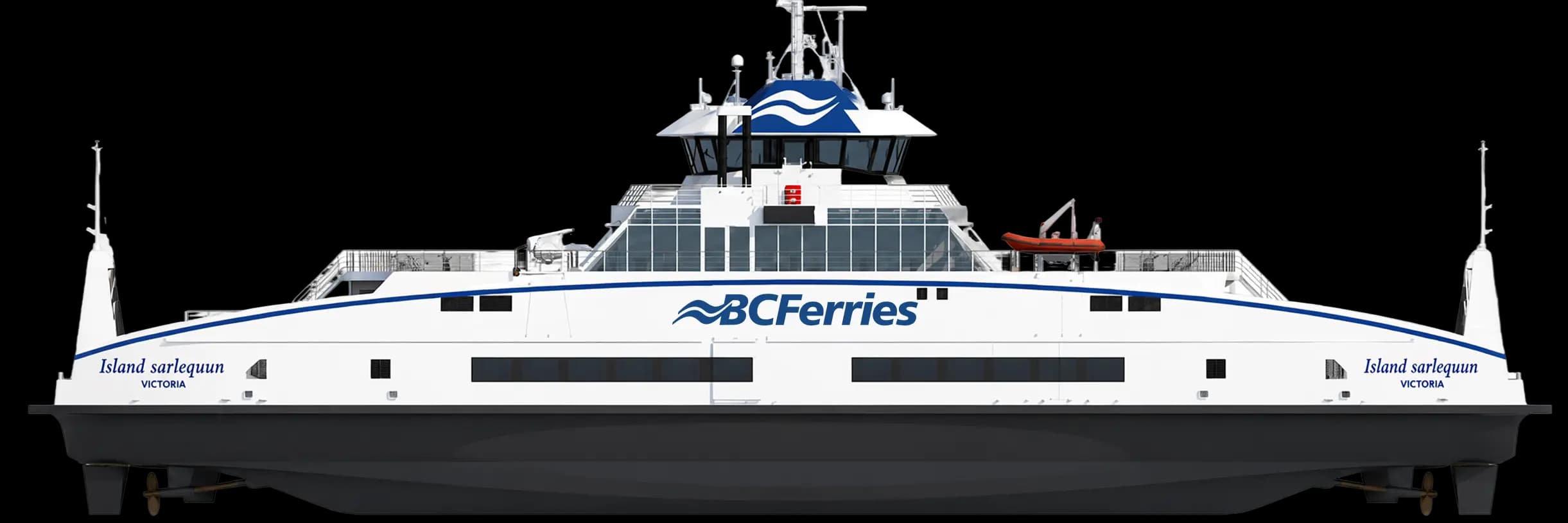Island sarlequun ferry (BC Ferries)