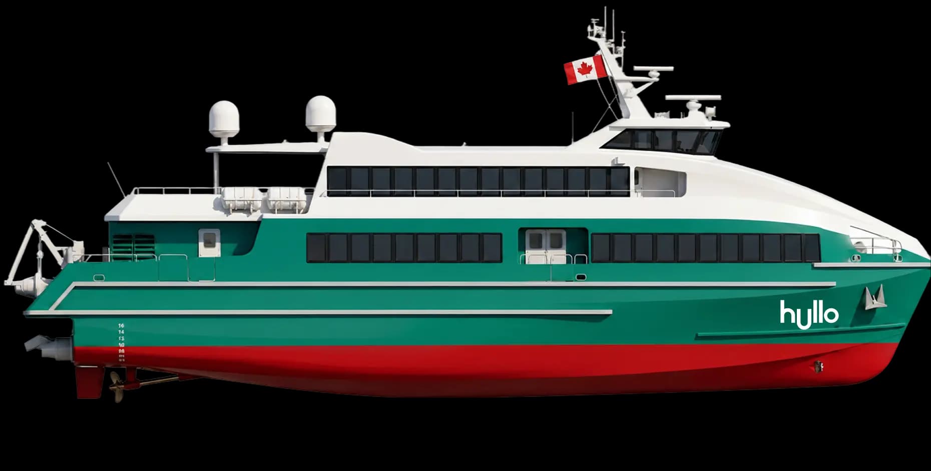 STHUQI ferry (Hullo Ferries)