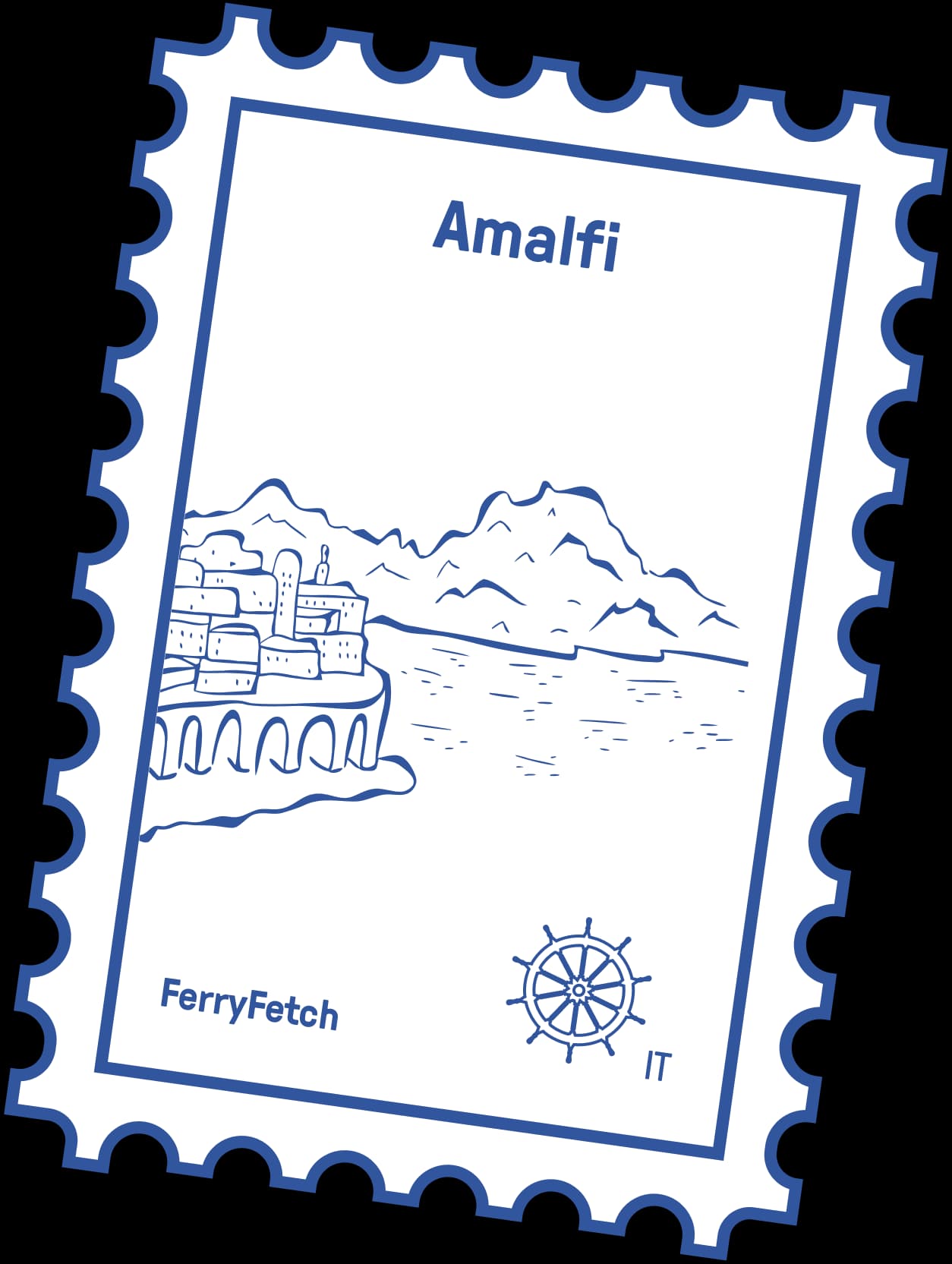 Amalfi stamp
