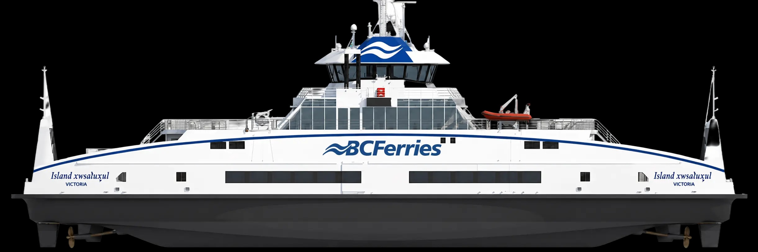 Island xwsaĺux̌ul ferry